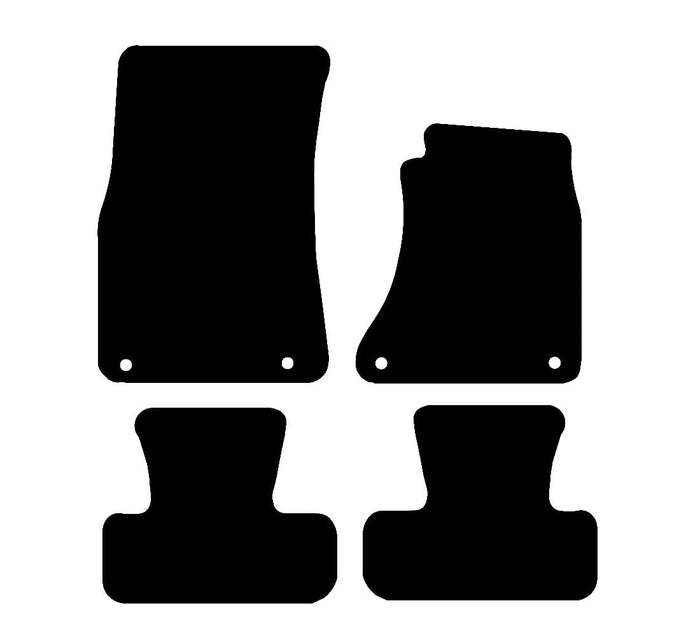 Audi Q5 2008 - 2017 Car Mats vehicle mat pattern