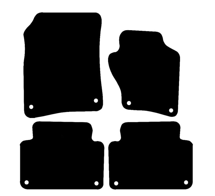 Audi Q7 2006 - 2015 Car Mats vehicle mat pattern