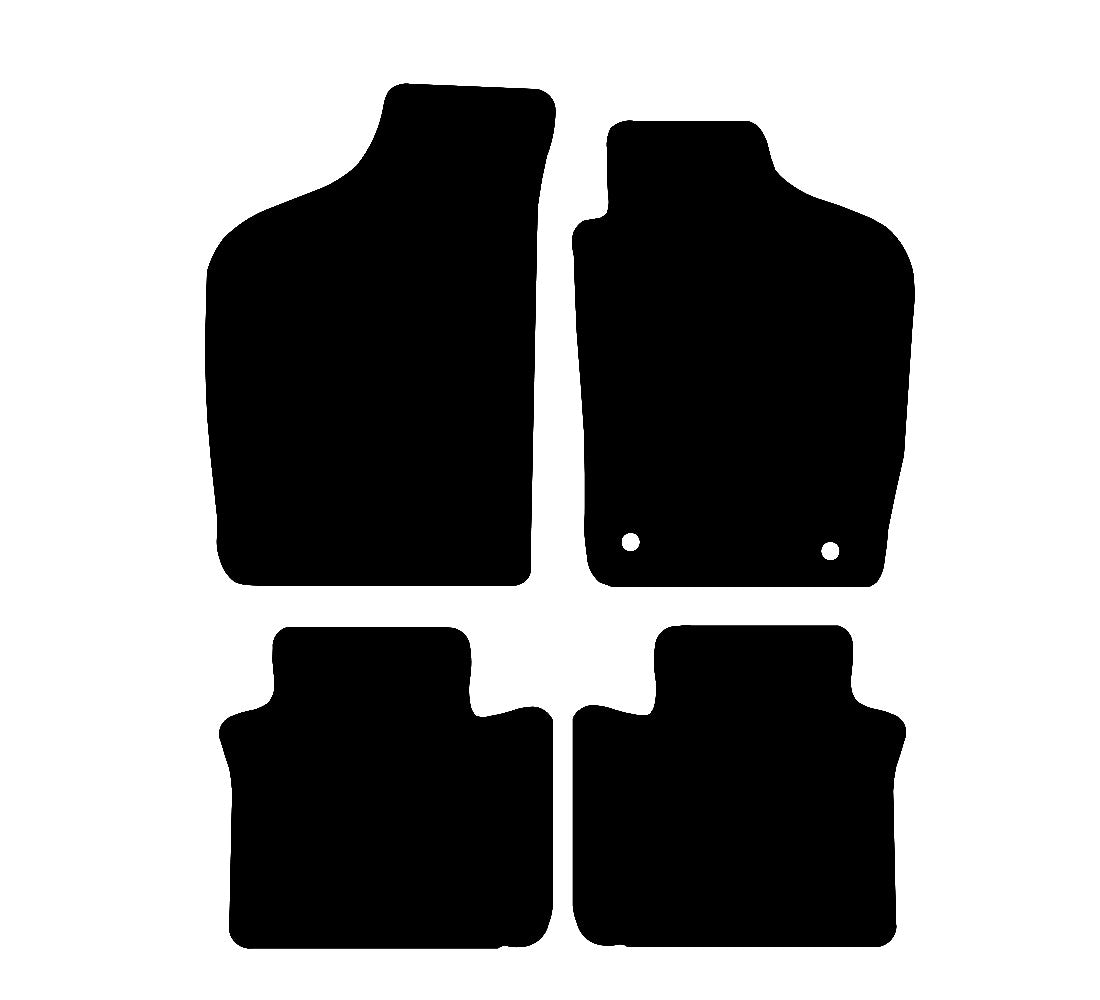 Fiat Punto 1993 - 1999 Car Mats vehicle mat pattern