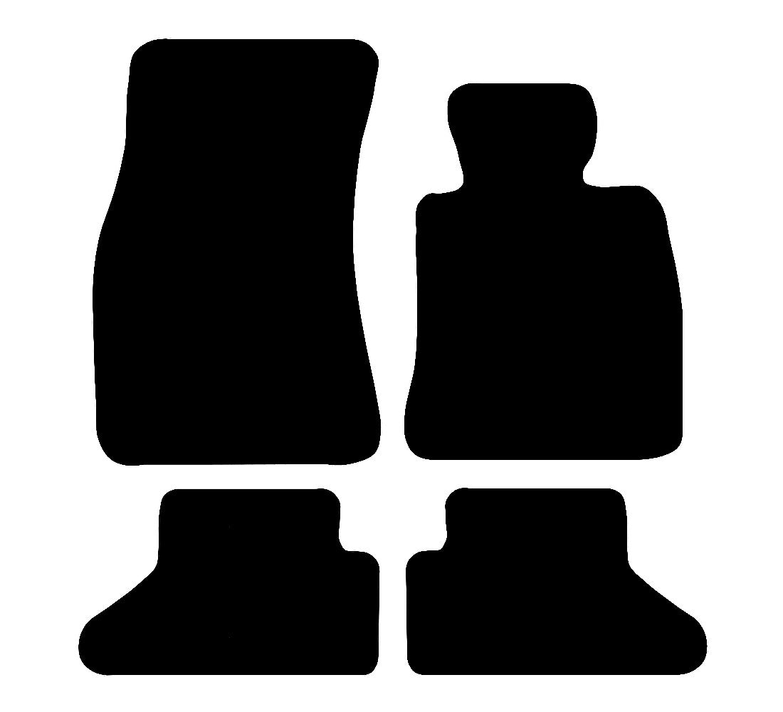 BMW 6 Series Convertable E64 2004 - 2010 Car Mats vehicle mat pattern