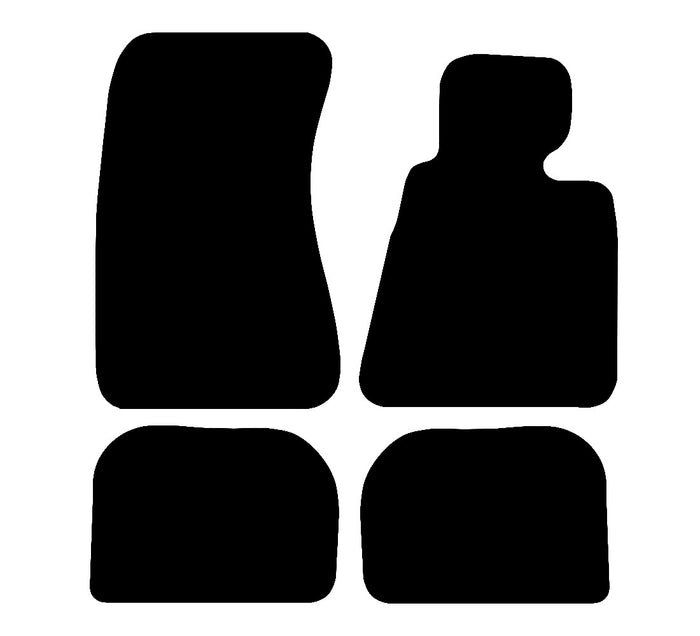 BMW 7 Series Saloon E65/E66 2002 - 2007 Car Mats vehicle mat pattern