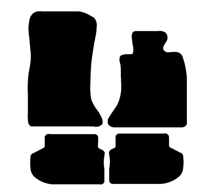 BMW 5 Series F10 2014 - 2018 Car Mats vehicle mat pattern