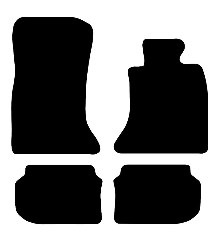 BMW 5 Series F10 2010 - 2013 Car Mats vehicle mat pattern