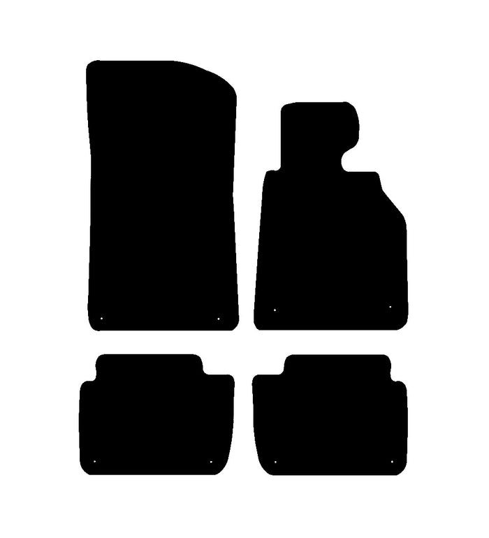BMW 3 Series Saloon (E46) 1999 - 2006 Car Mats vehicle mat pattern