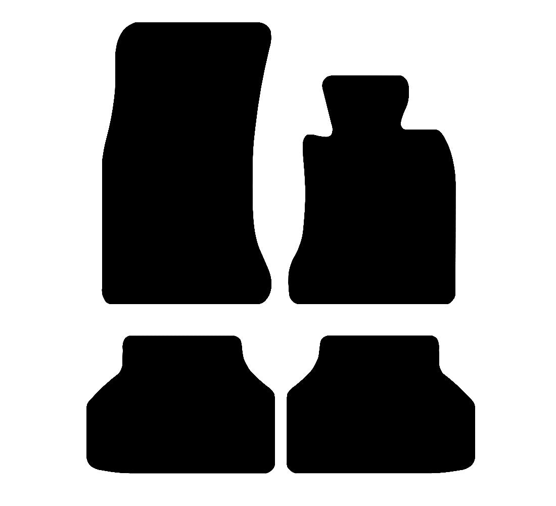 BMW 5 Series E60 E61 2003 - 2010 Car Mats vehicle mat pattern