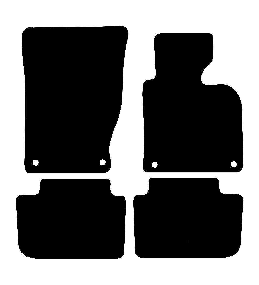 BMW X3 (E83) (With Clips) 2003 - 2010 Car Mats vehicle mat pattern