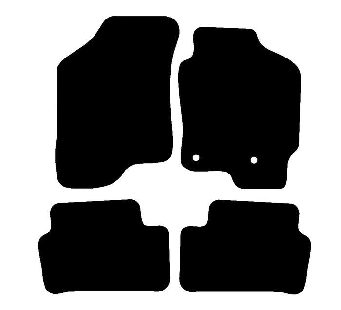 Hyundai Coupe 2002 - 2009 Car Mats vehicle mat pattern
