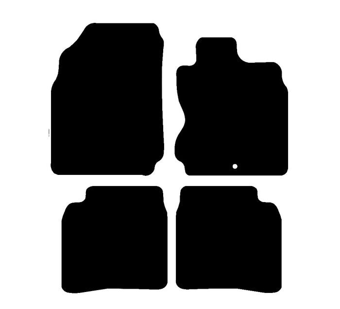 Nissan Note 2006 - 2012 Car Mats vehicle mat pattern