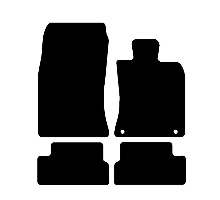 BMW Mini 2006 - 2013 Car Mats vehicle mat pattern
