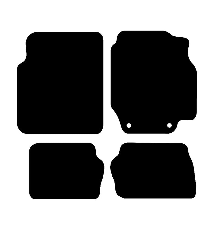 Nissan Almera 2000 - 2006 Car Mats vehicle mat pattern