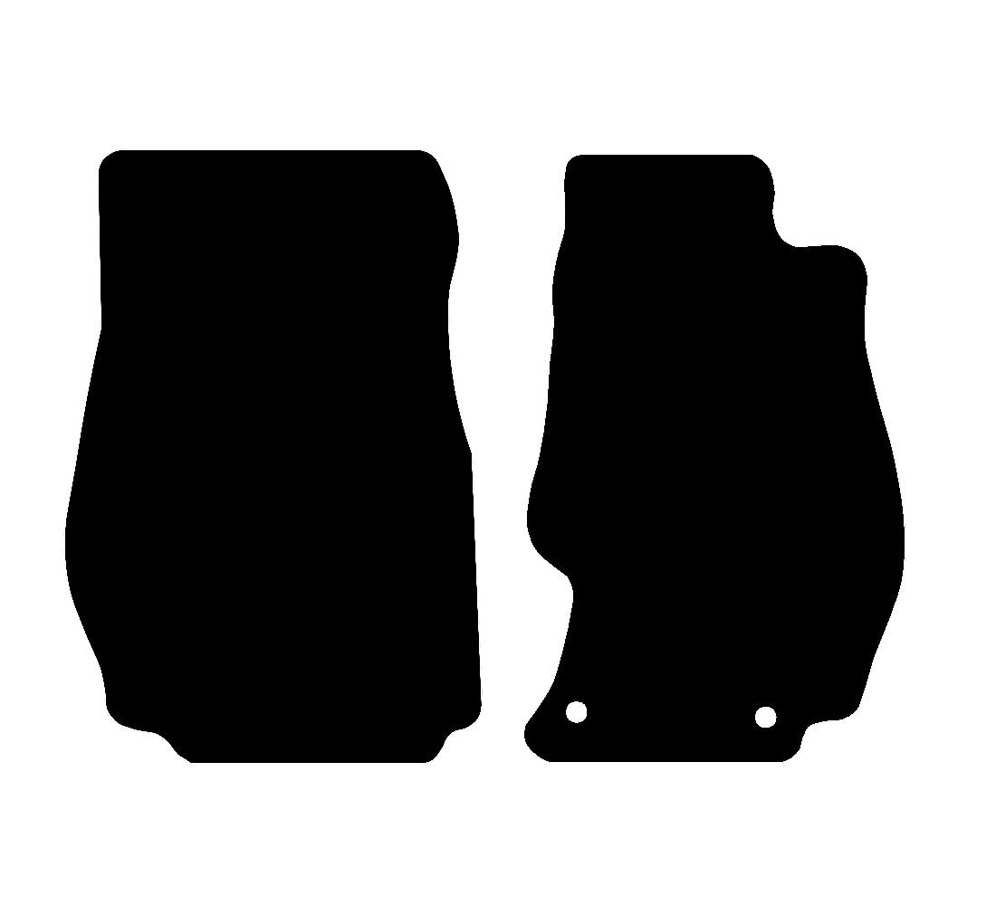 Nissan 350Z 2003 - 2009 Car Mats vehicle mat pattern