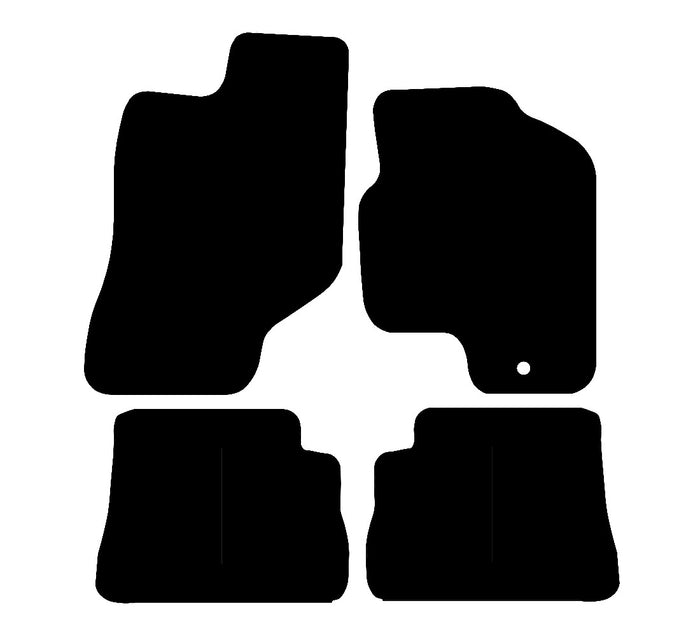 Hyundai Getz 2002 - 2009 Car Mats vehicle mat pattern