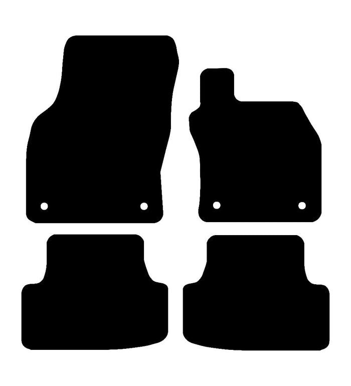 Audi S3 2013 - 2020 Car Mats vehicle mat pattern
