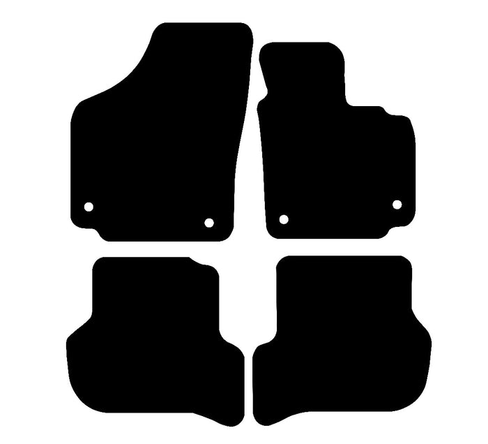Seat Altea XL 2006 - 2016 Car Mats vehicle mat pattern