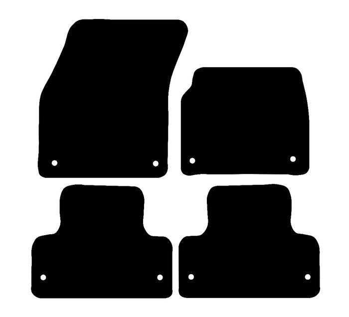Land Rover Range Rover Evoque 2013 - 2018 Car Mats vehicle mat pattern