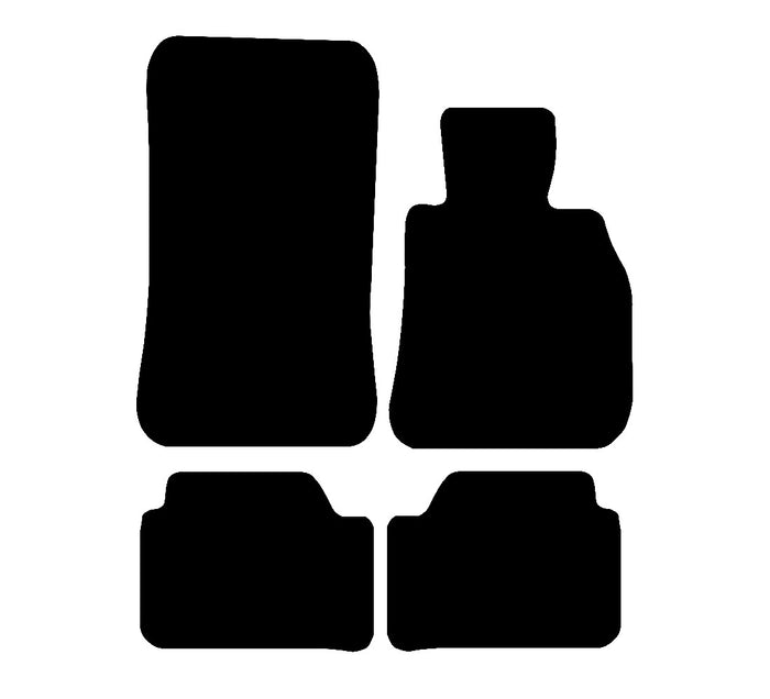 BMW 1 Series Convertable E88 2009 - 2020 Car Mats vehicle mat pattern
