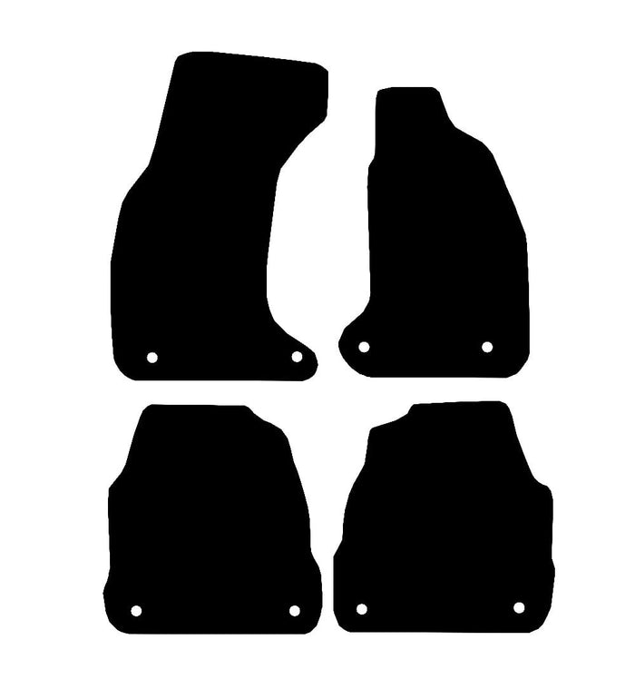 Audi RS6 2002 - 2004 Car Mats vehicle mat pattern