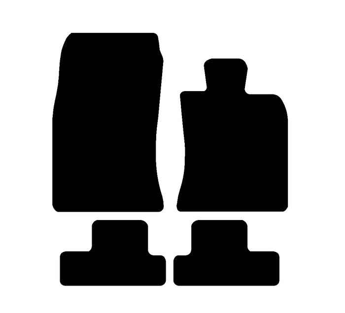 BMW Mini Cabriolet Convertible 2004 - 2008 Car Mats vehicle mat pattern