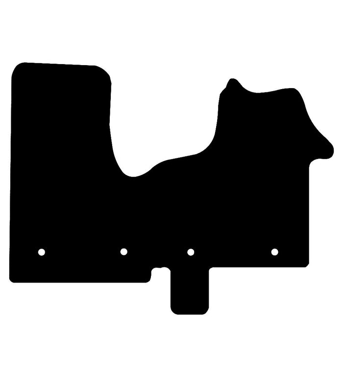 Renault Traffic Van 2014 to Present Car Mats vehicle mat pattern