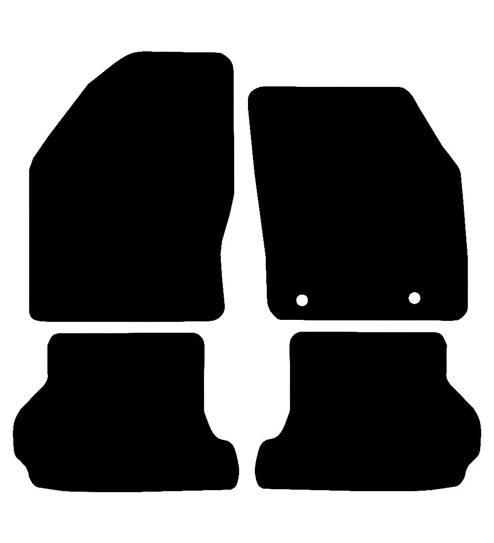 Ford Focus CC 2007 to Present Car Mats vehicle mat pattern