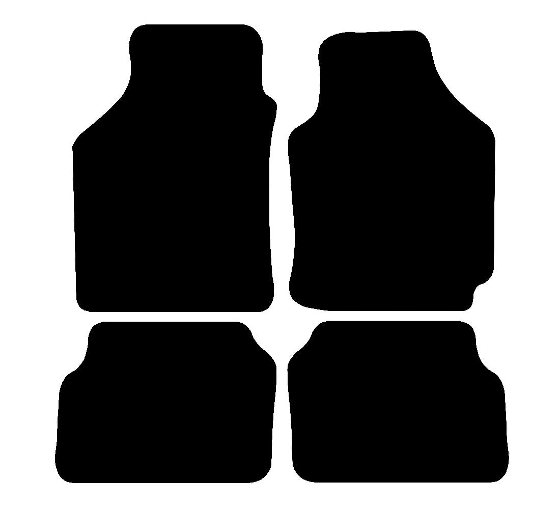 Mazda Demio 1996 - 2000 Car Mats vehicle mat pattern