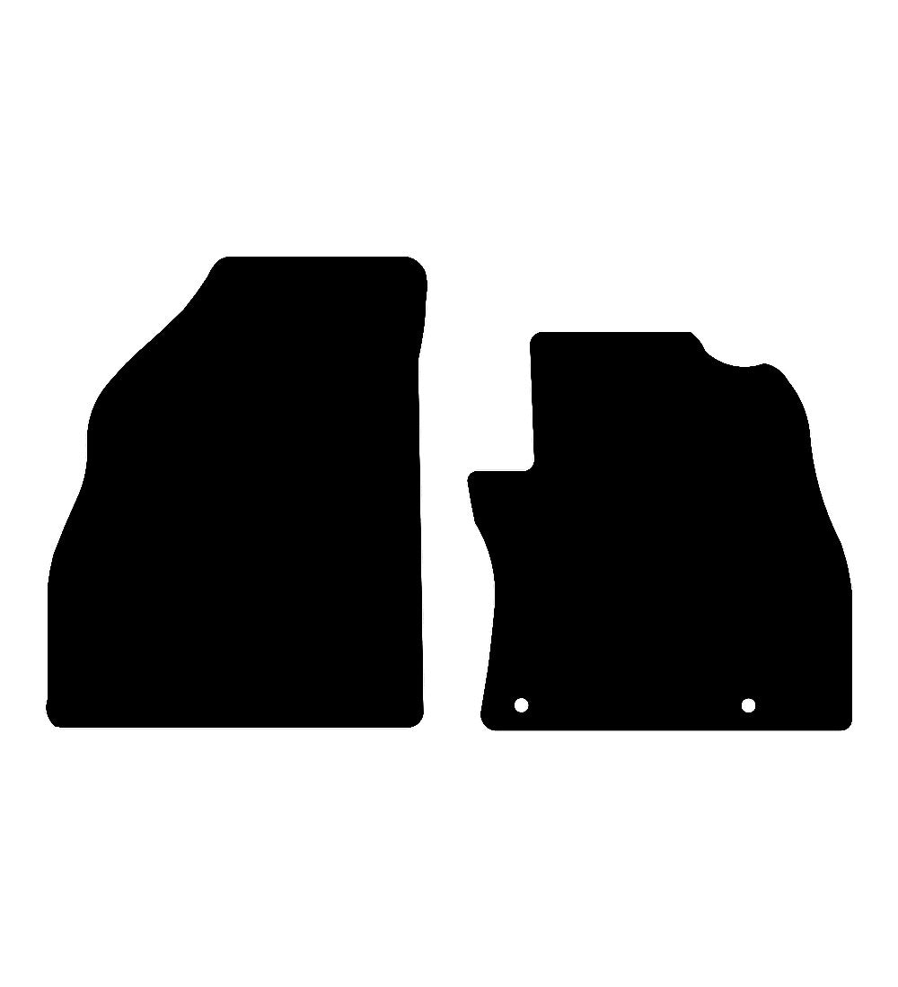 Peugeot Bipper Van 2008 - 2018 Car Mats vehicle mat pattern
