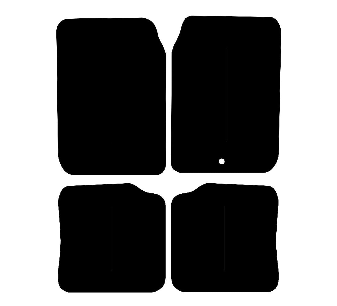 Toyota Corolla 1997 - 2002 Car Mats vehicle mat pattern
