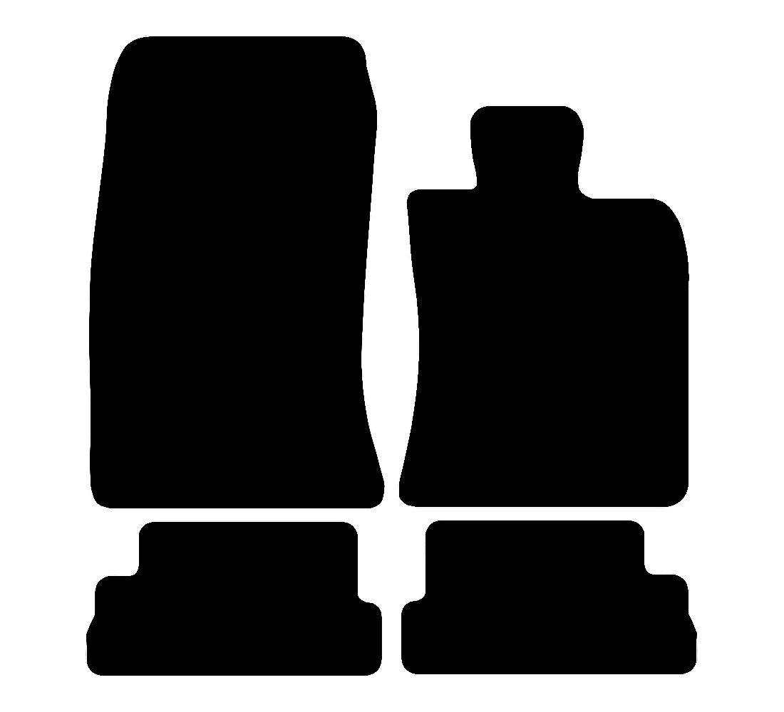 BMW Mini Cabriolet Convertable (R57) 2009 - 2015 Car Mats vehicle mat pattern
