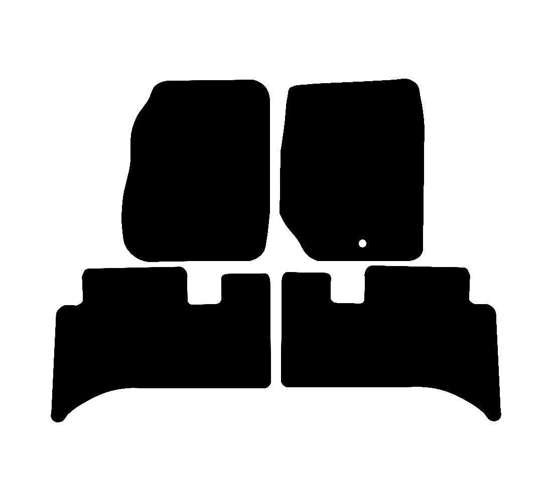 Land Rover Range Rover (P38) 1994 - 2002 Car Mats vehicle mat pattern