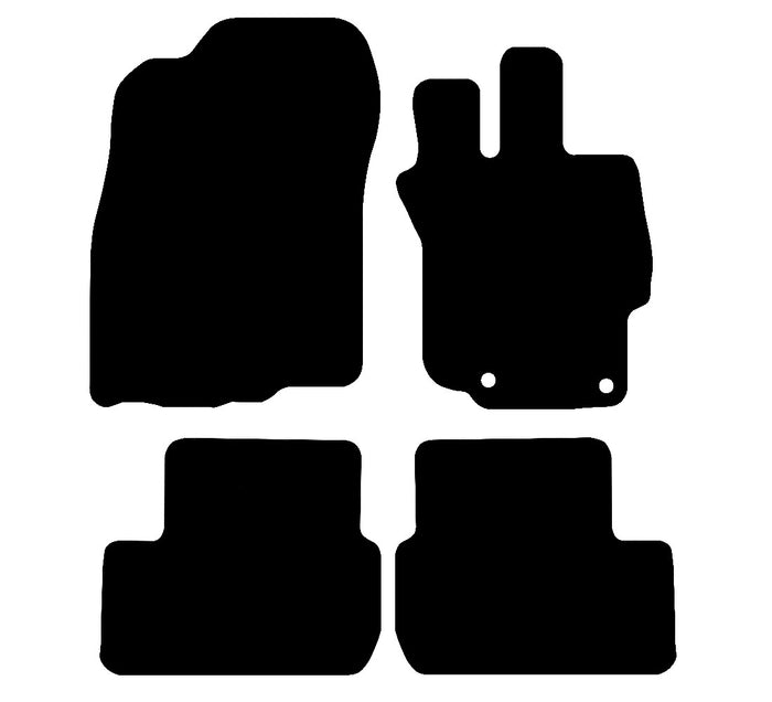 Mitsubishi Lancer 2009 - 2013 Car Mats vehicle mat pattern
