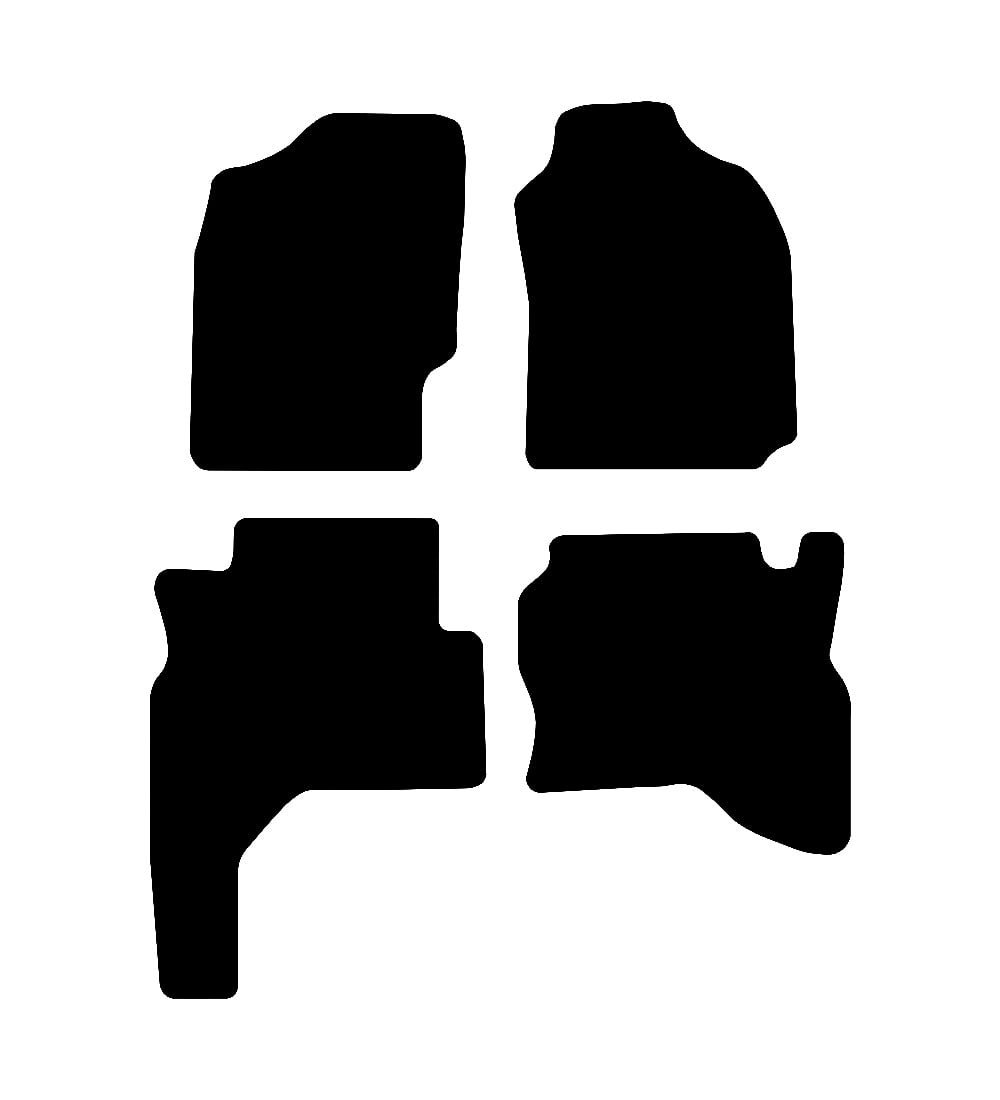 Mitsubishi Shogun Sport 1996 - 2006 Car Mats vehicle mat pattern