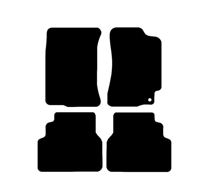 Subaru Impreza 1993 - 2001 Car Mats vehicle mat pattern