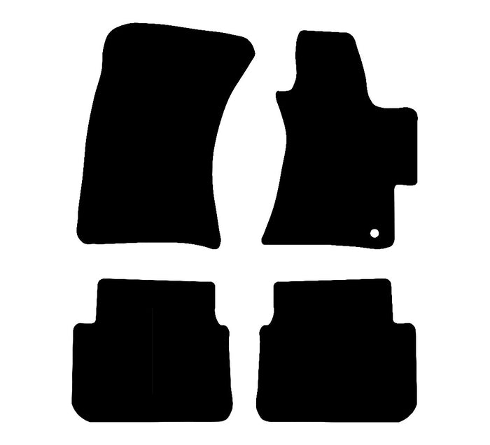 Subaru Outback 2006 - 2010 Car Mats vehicle mat pattern