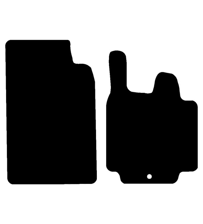 Smart ForTwo 2007 - 2014 Car Mats vehicle mat pattern