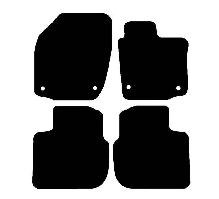 Skoda Rapid 2013 to Present Car Mats vehicle mat pattern