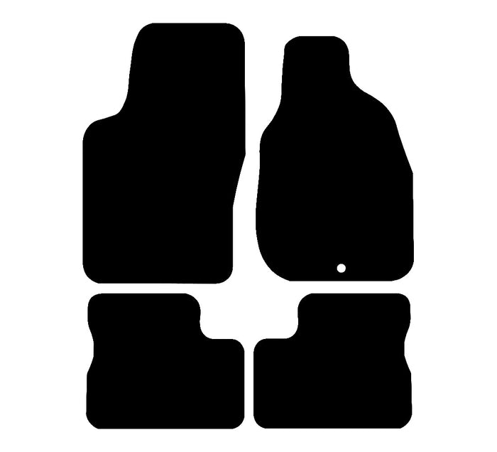 Vauxhall Calibra 1985 - 1995 Car Mats vehicle mat pattern