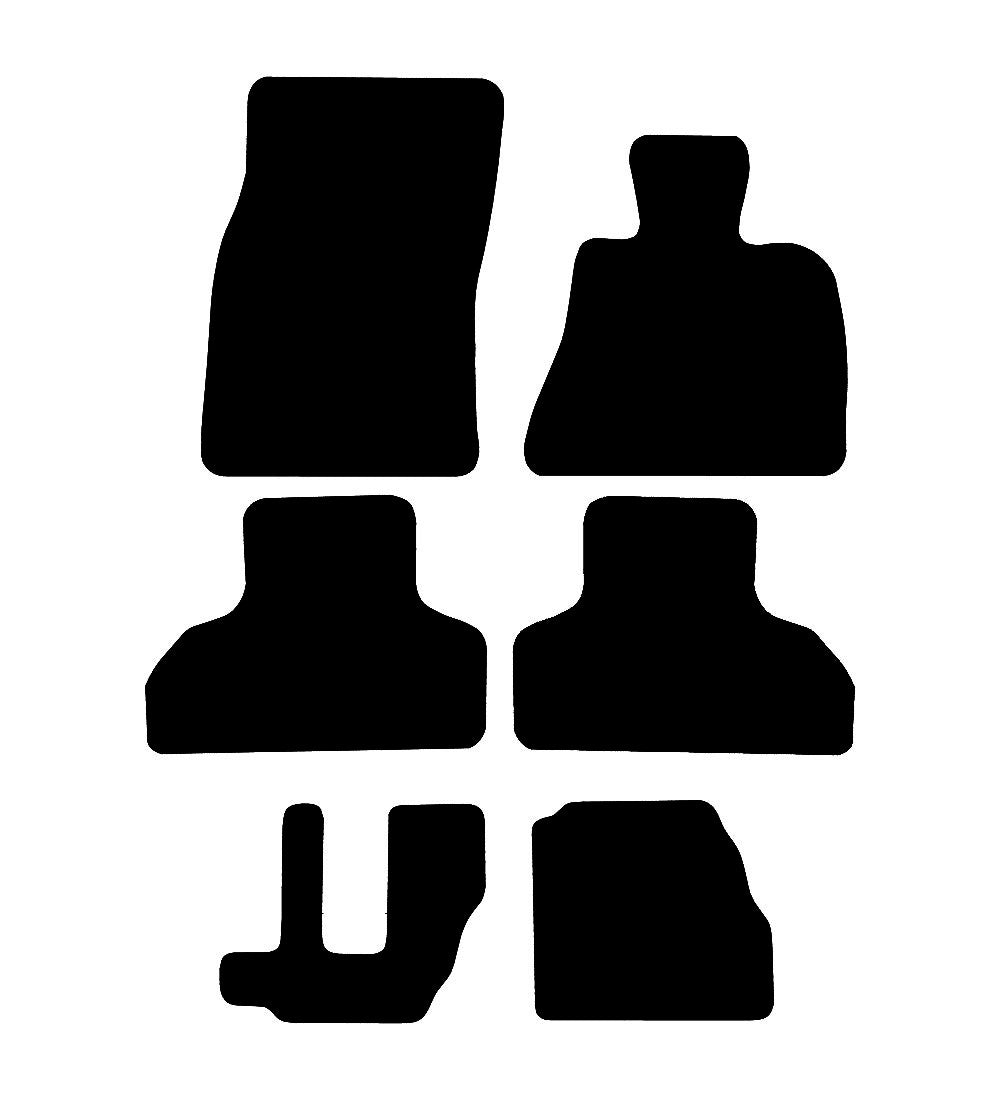 BMW X5 (F15) (6 Piece) 2013 - 2019 Car Mats vehicle mat pattern