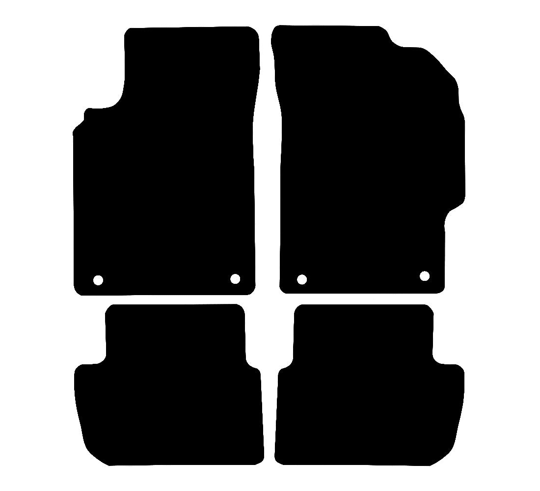 Chevrolet Spark 2013 - 2015 Car Mats vehicle mat pattern