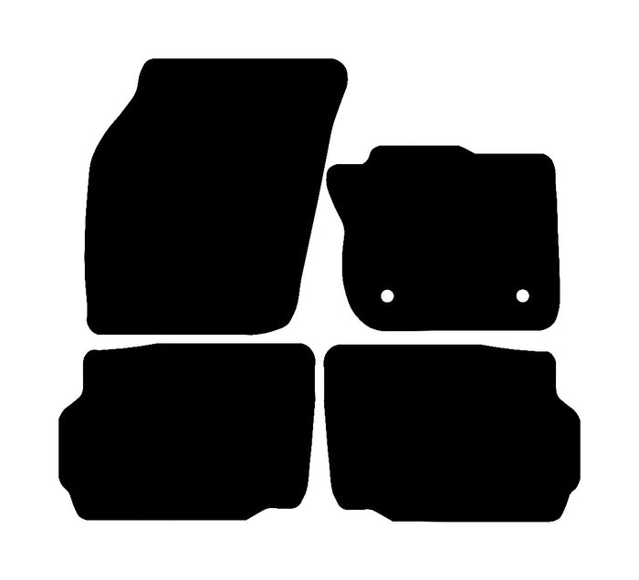 Ford Mondeo MK5 2015 to Present Car Mats vehicle mat pattern