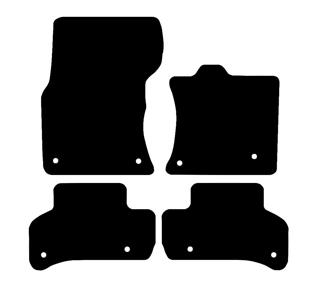 Jaguar XE 2014 - 2020 Car Mats vehicle mat pattern
