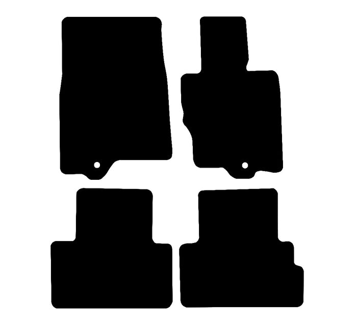 Infiniti FX 2009 to Present Car Mats vehicle mat pattern