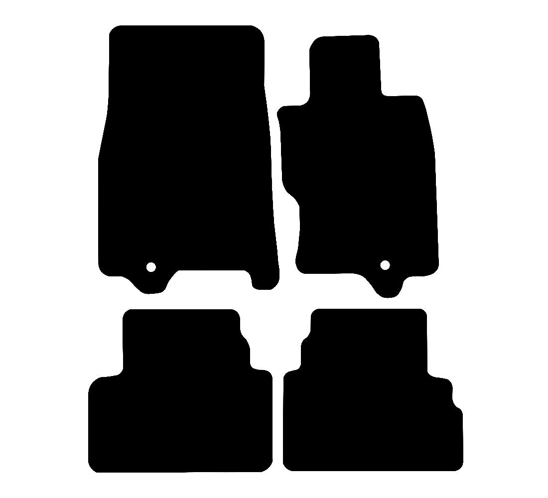 Infiniti G Coupe/Convertable 2007 to Present Car Mats vehicle mat pattern