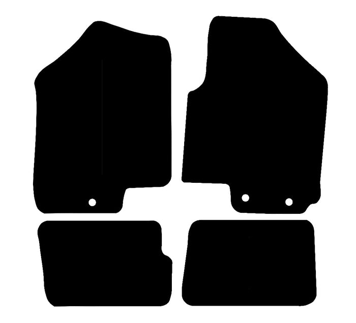 Kia Soul 2011 - 2014 Car Mats vehicle mat pattern