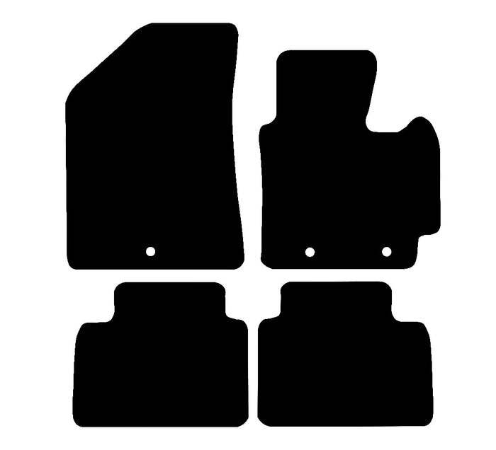 Kia Soul 2014 to Present Car Mats vehicle mat pattern