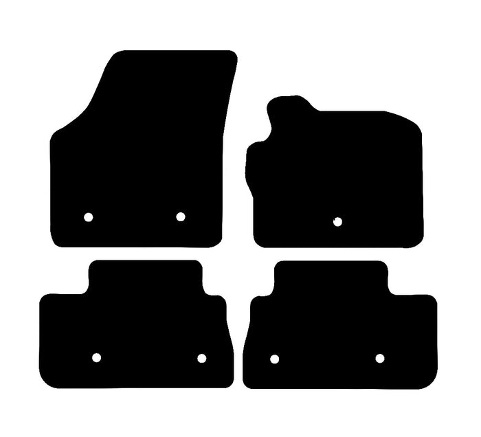Land Rover Discovery 3 (Facelift Version) 2013 - 2020 Car Mats vehicle mat pattern