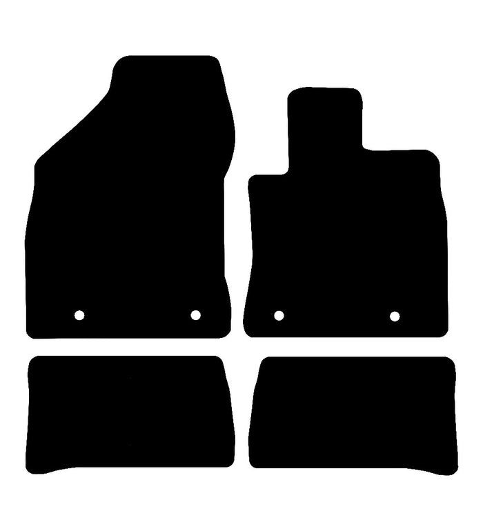Lexus CT200H 2014 to Present Car Mats vehicle mat pattern