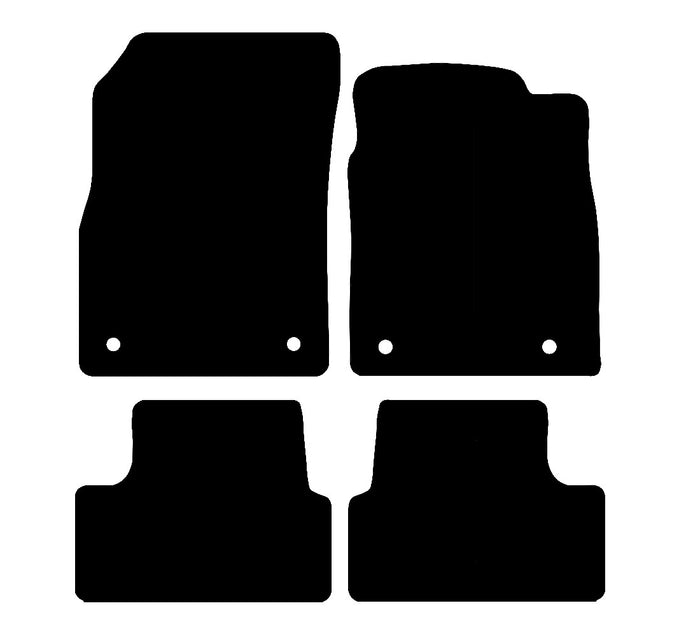 Chevrolet Cruze 2009 - 2015 Car Mats vehicle mat pattern