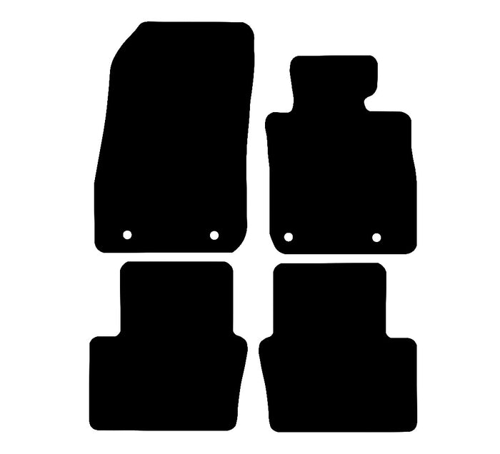 Mazda CX-3 2015 to Present Car Mats vehicle mat pattern
