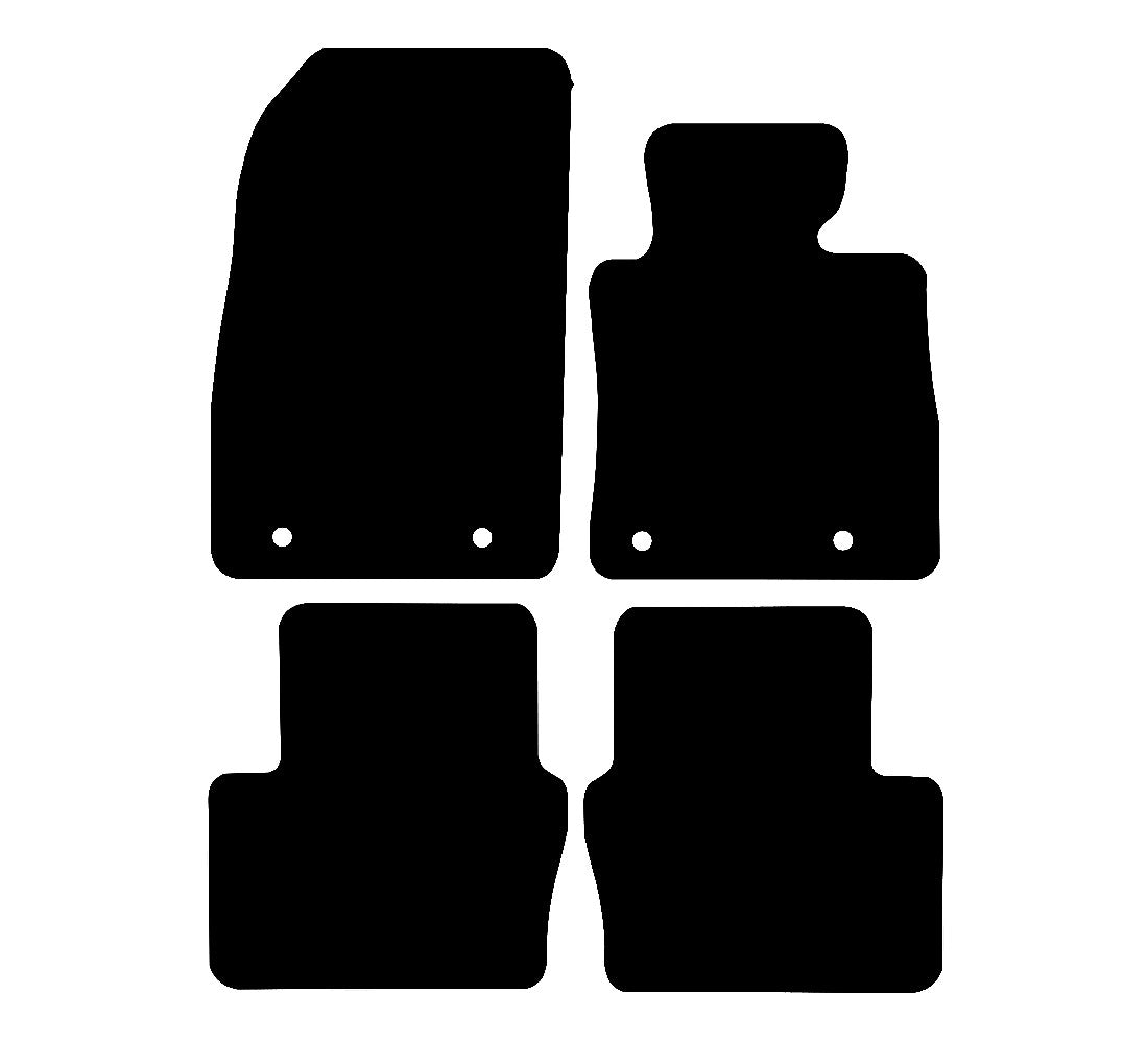Mazda 2 2015 to Present Car Mats vehicle mat pattern