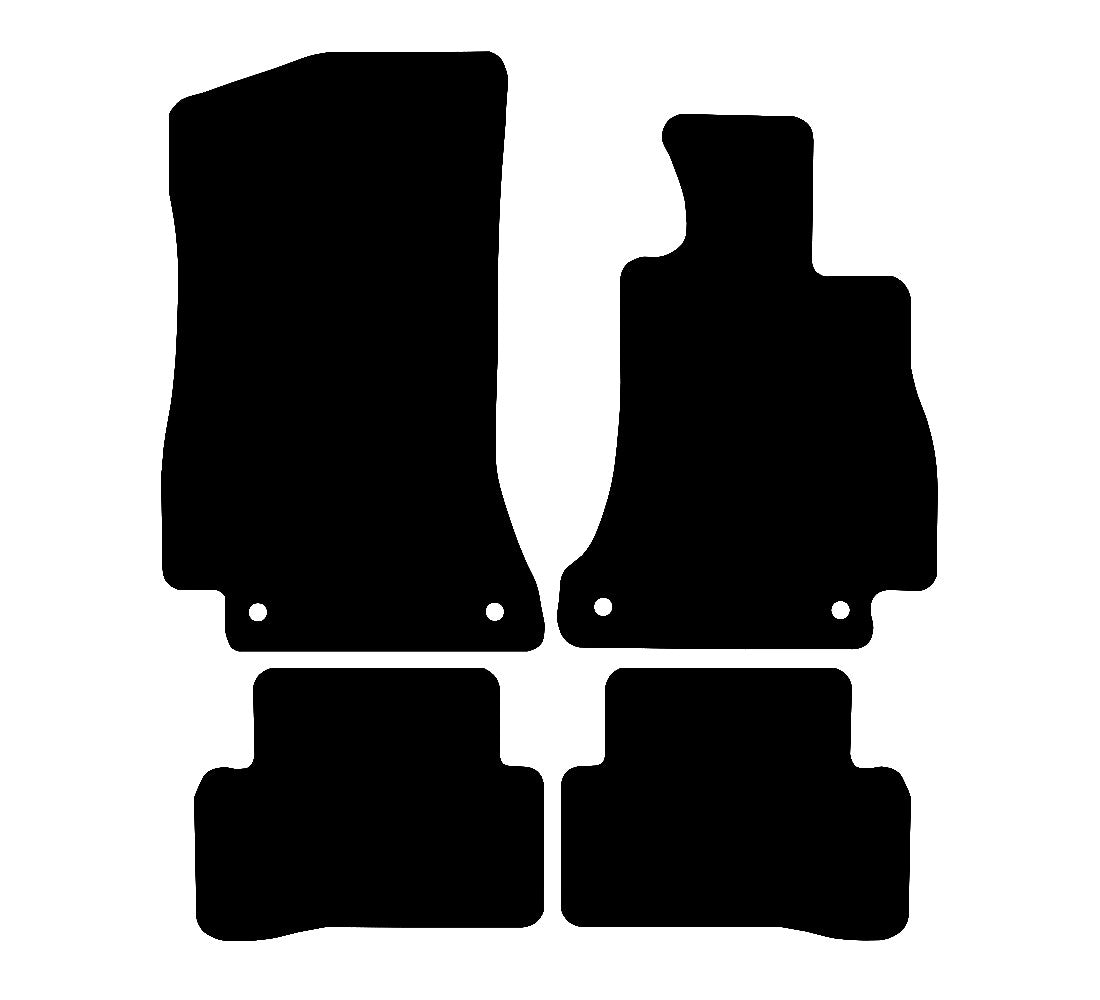 Mercedes C Class (W205) (S205) 2015 -2021 Car Mats vehicle mat pattern